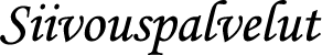 Siivouspalvelut